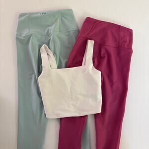 YPB Abercrombie Bundle Tank + Leggings XS